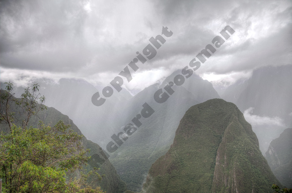 View near Machu Picchu